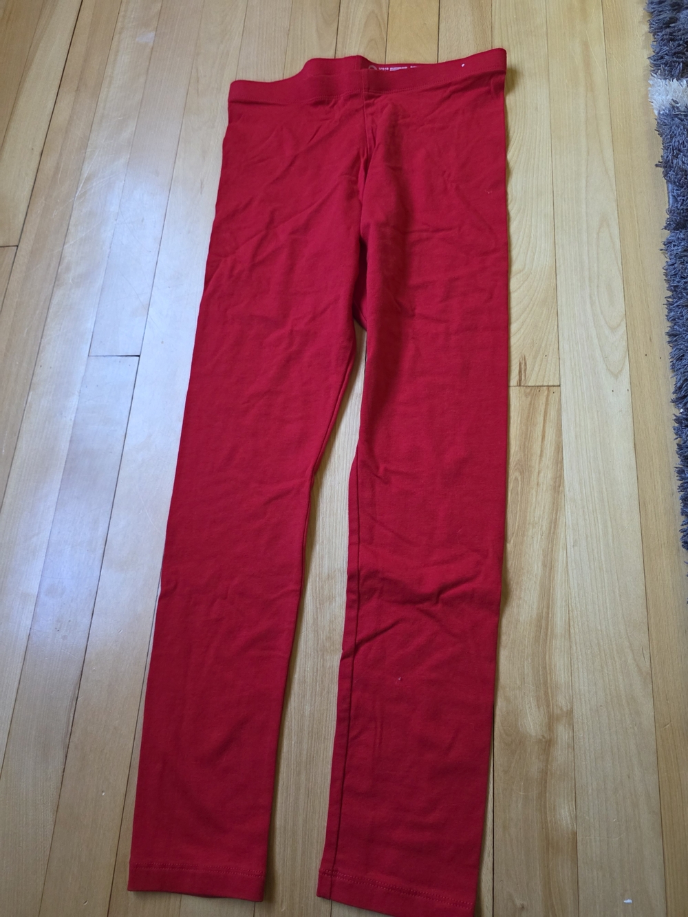 wonder nation Bright Red Girls' Stretch Leggings